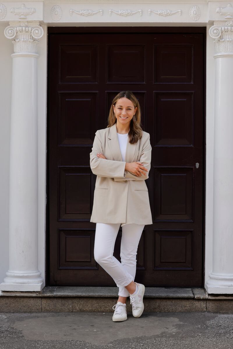 Edith Dodd: 'We are not as dressed up as before Covid.' Photograph: Alan Betson
