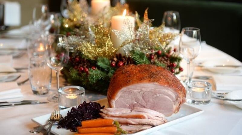 Richard Stearn’s honey glazed ham