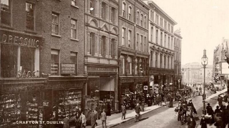 Number 19 Grafton Street where the meeting was held to establish the club. Photograph: Royal Dublin Archives