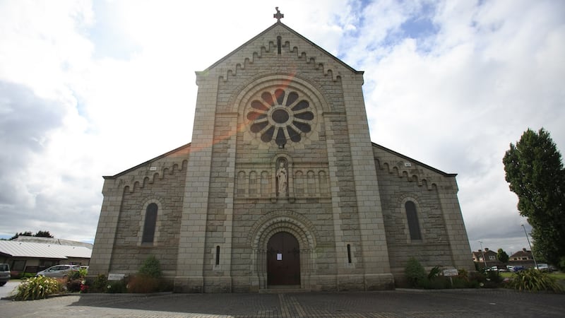 Parish priest of St Agnes, Fr Tony O’Shaughnessy, said it was the first time such an incident occurred at a funeral in the church since the pandemic began last March. Photograph: Gareth Chaney Collins