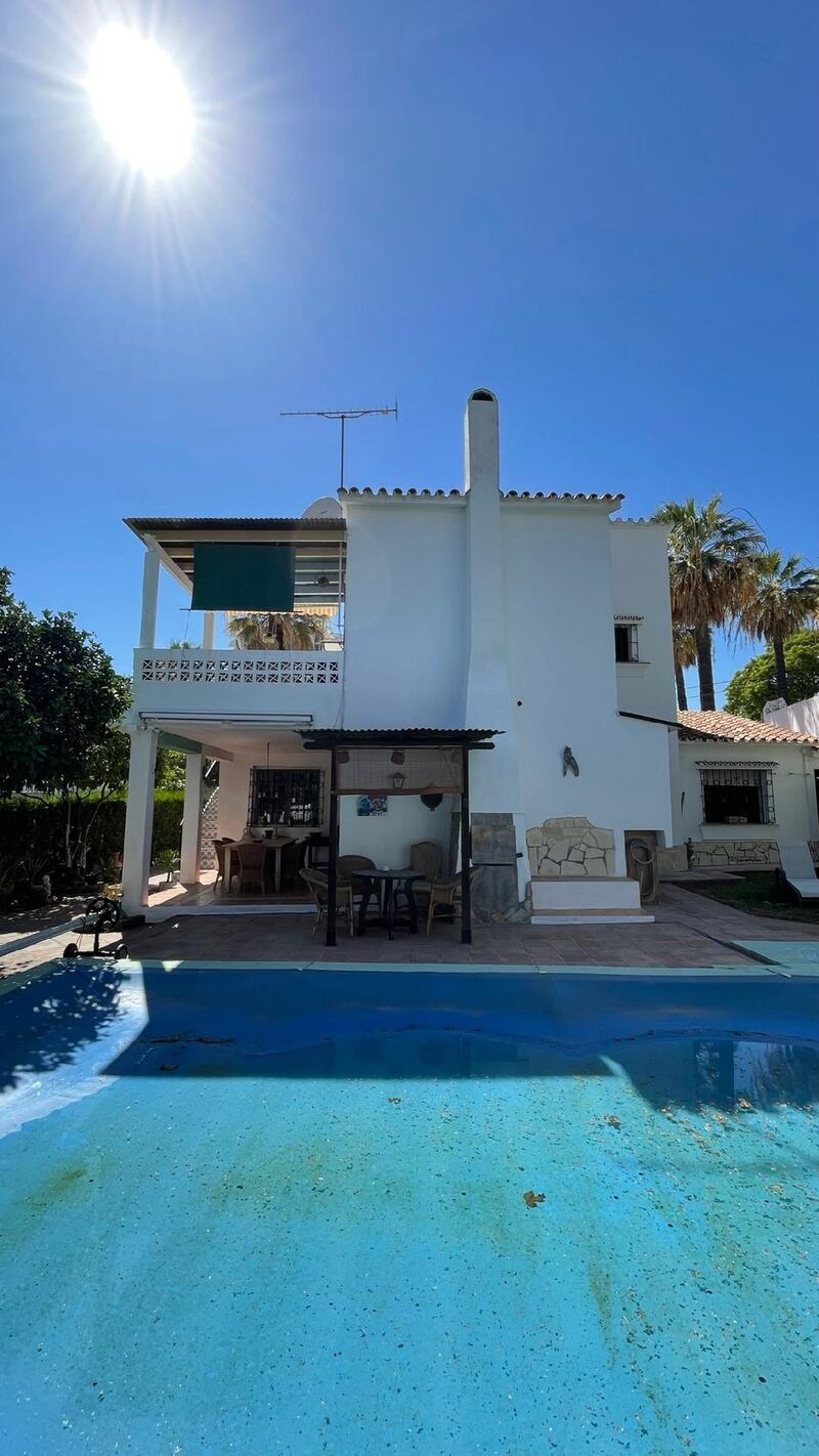 The property before the renovation began