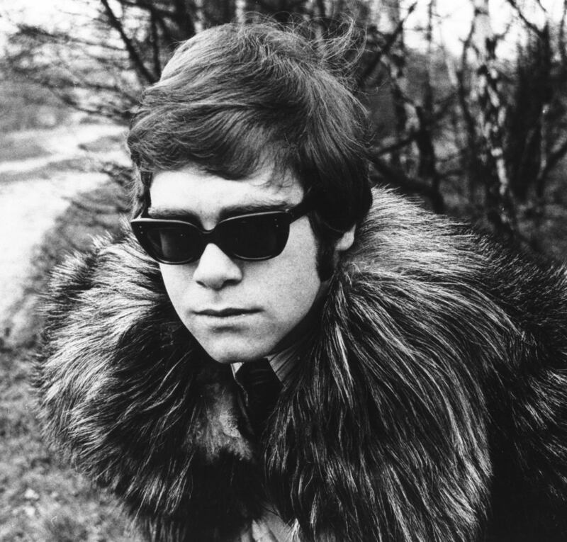 Elton John in 1968. Photograph: Val Wilmer/Redferns/Getty