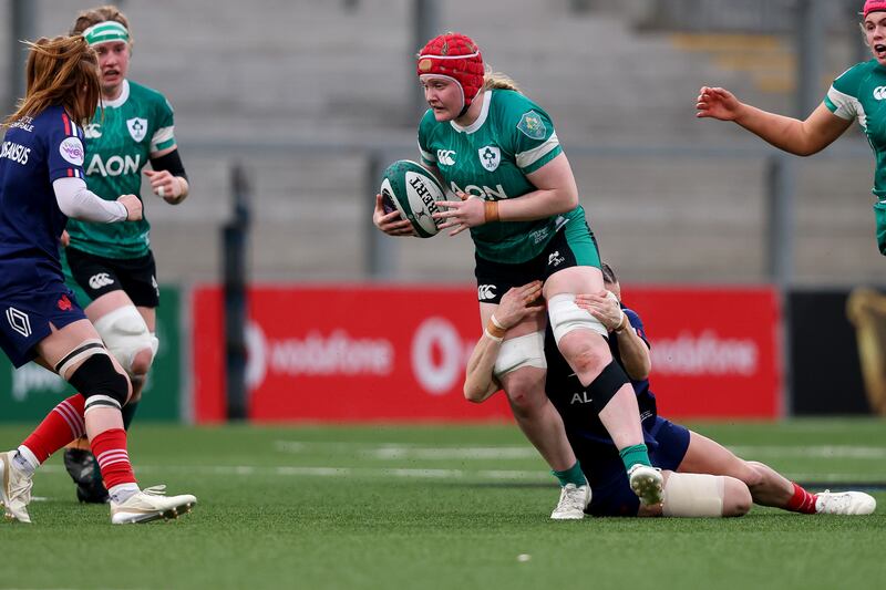 Ireland's Aoife Wafer. Photograph: Ben Brady/Inpho