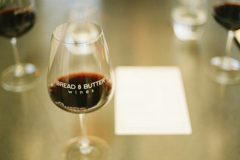 'We sample wineries including the low key and high quality Bread and Butter Wines in Napa.'