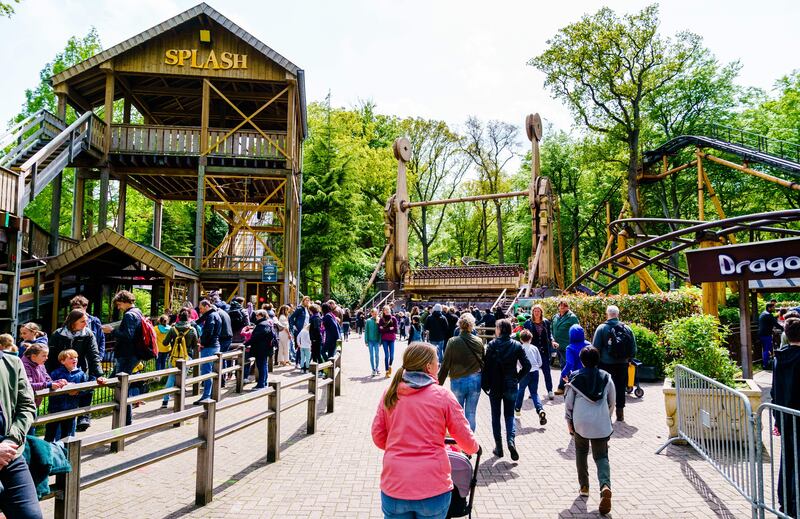 Duinrell Holiday Park, the Netherlands. Photograph: Marco De Swart/Getty Images