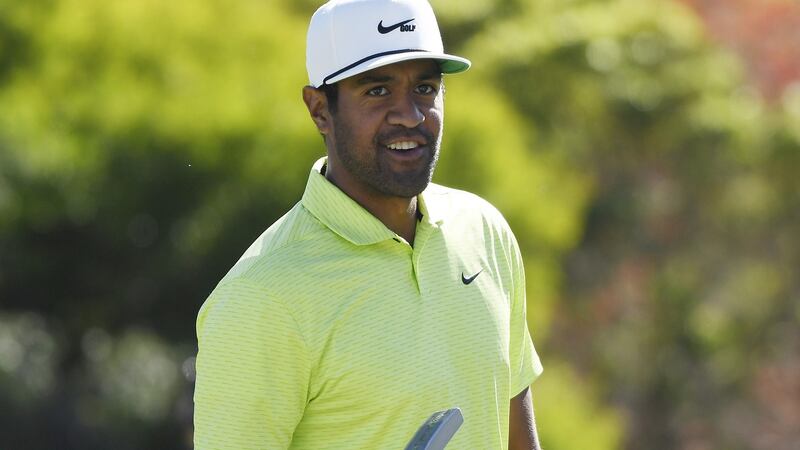 Tony Finau. Photograph: Harry How/Getty Images
