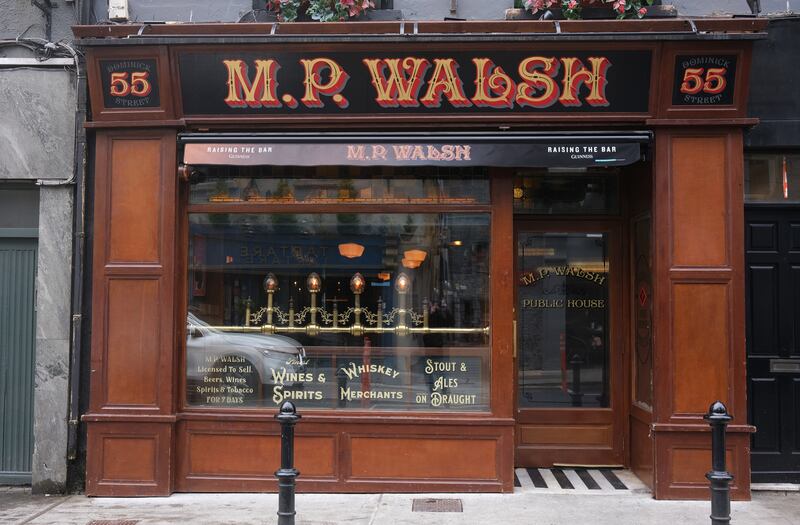 Walsh's pub on Dominick Street. Photograph: Bryan O'Brien