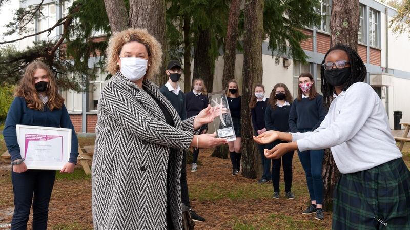 Students from Newtown School in Waterford won second prize in the 2020 Young Social Innovators awards for their project which sought to improve the physical and mental health of local people of all ages.