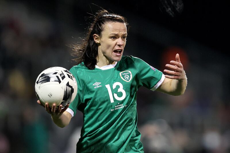 Ireland's Aine O'Gorman. Photograph: Laszlo Geczo/Inpho