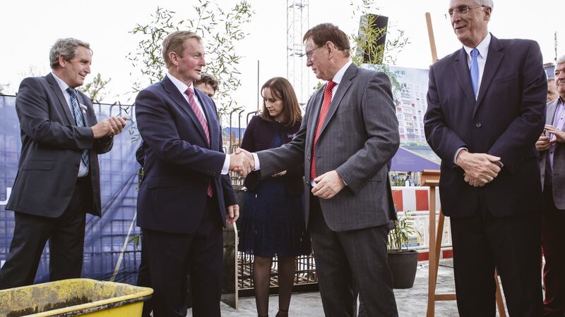 “I can testify to the quality of the work that Cannon & Cannon will do here,” Enda  Kenny said in Berlin. “We have a lot to learn from the way Germany has moved in housebuilding: insulation, efficiency, emissions.”