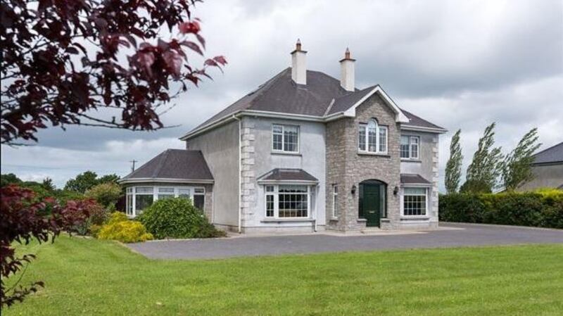 The four-bedroom house at  Kilglass, Rahara, Co Roscommon
