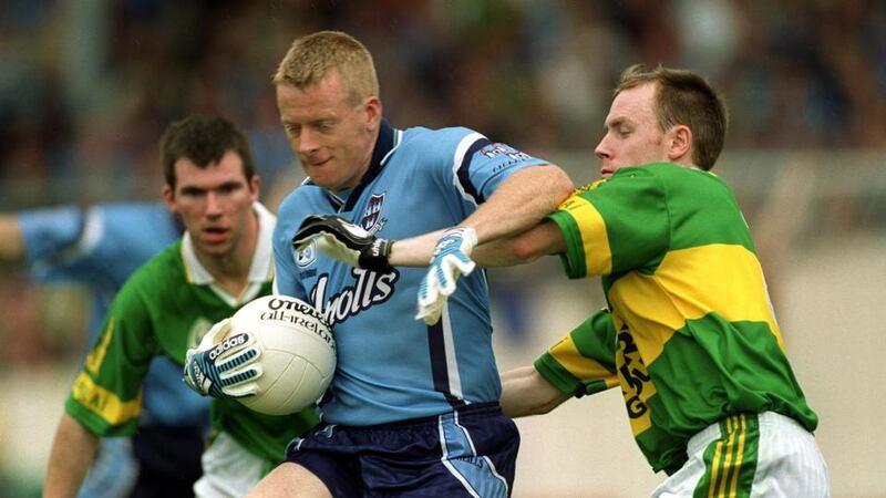 Declan  Darcy joined the Dublin panel in 1998, having played the previous 10 years for Leitrim, the birthplace of his parents. Photograph: Lorraine O’Sullivan/Inpho