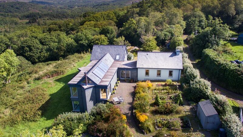 Coorannel House, Glengarriff, Co Cork. This 287sq m house, built on the edge of a nature reserve, is for sale with Sherry FitzGerald O’Neill for €695,000