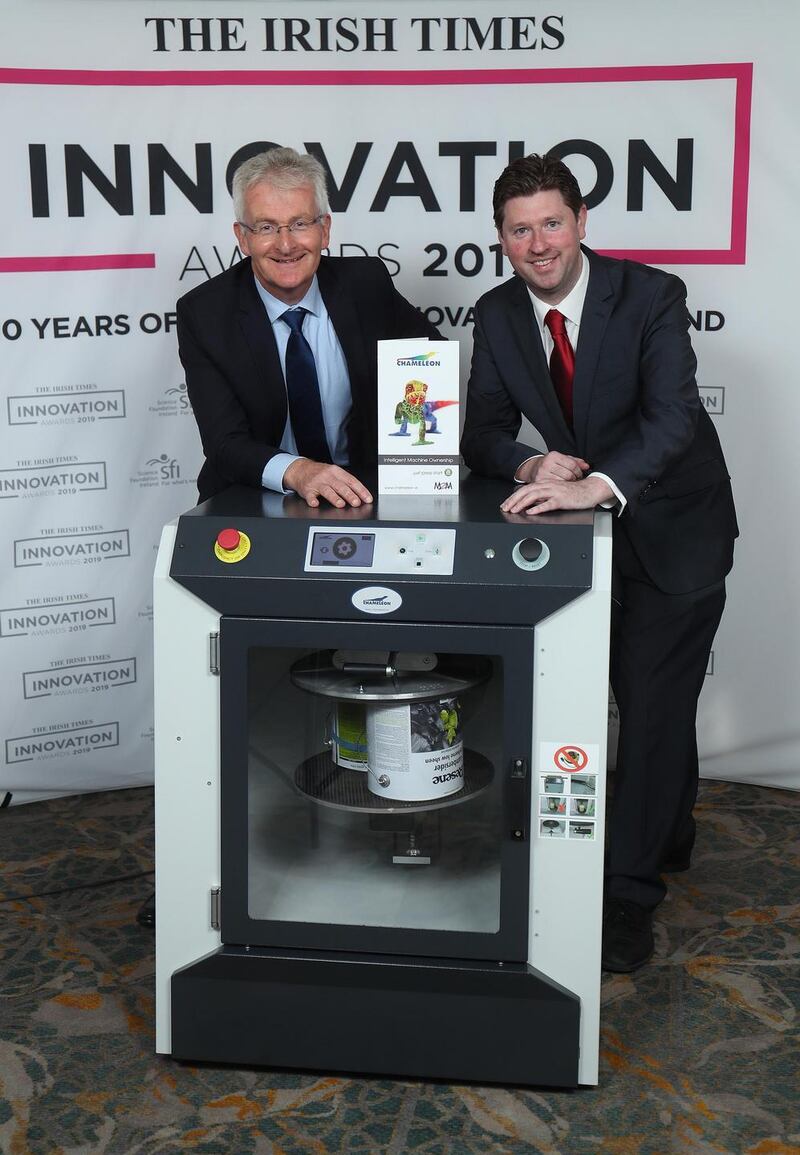 Padraic Timon, managing director and Colum O Laighin, sales and marketing manager, from Chameleon Colour Systems