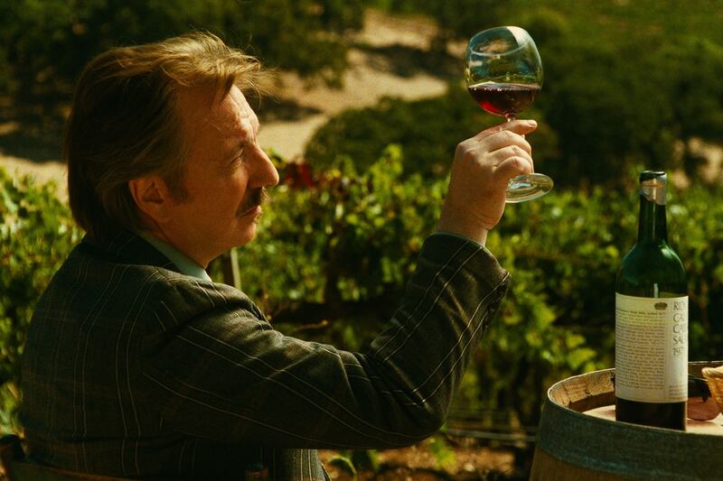 Alan Rickman played Spurrier in the 2008 film Bottle Shock. Photograph: 20th Century Fox