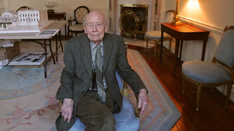 The writer William Trevor whose novel Love and Summer is included in the shortlist for the International IMPAC DUBLIN Literary Award.
Photograph: Eric Luke