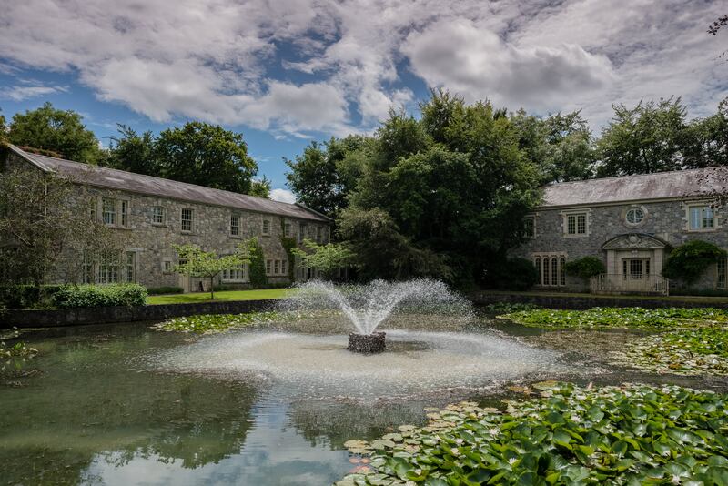 The Lily pond at Cliff at Lyons, Co Kildare