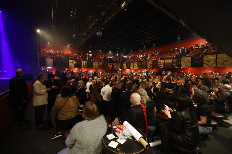 Gavin Friday's Vicar Street audience. Photograph: Nick Bradshaw