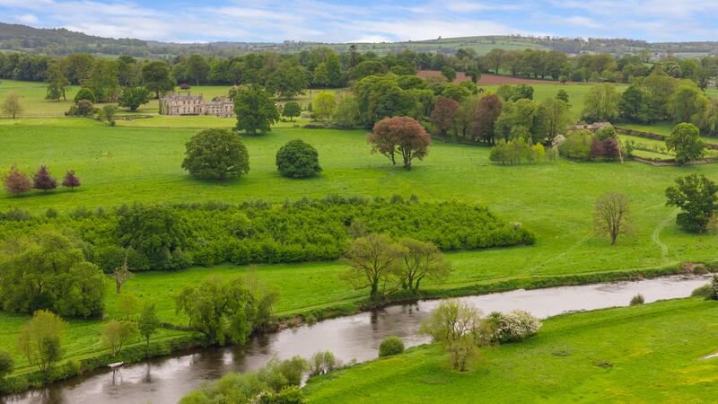 The estate has 2.2km of private double-bank salmon and trout fishing 