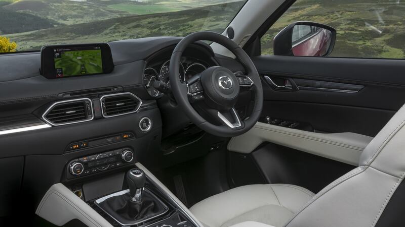 Mazda has used nice materials in the cabin, and it’s well equipped but there are some flaws