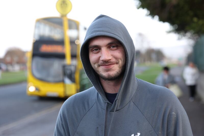 Commuter Sean Walsh says the decision to stop evening bus routes is frustrating, but he’s surprised it didn’t happen sooner. Photograph: Nick Bradshaw