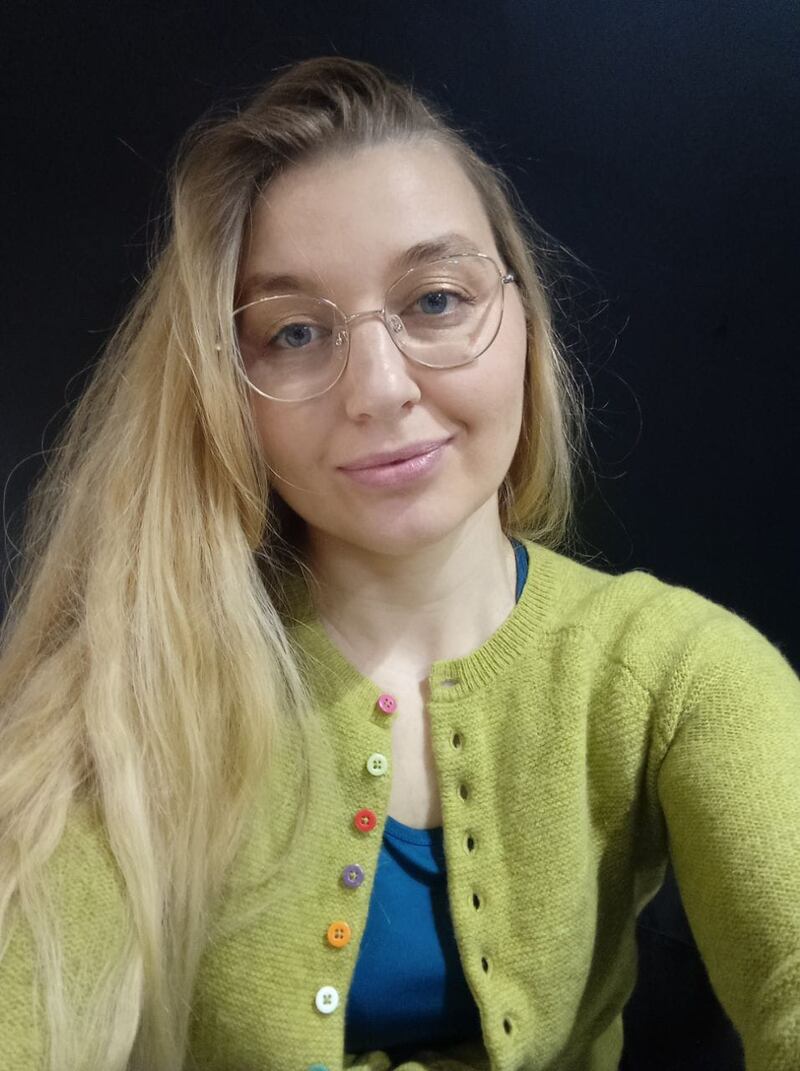 Ukrainian teacher Svilana Saseyi.