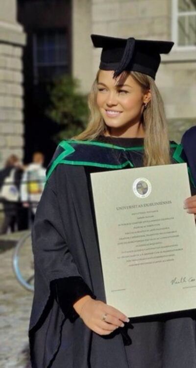 Isabelle McGrath: 'At Trinity, I spent a lot of time in the lab where I got to apply the theoretical concepts we were learning in the classroom.'