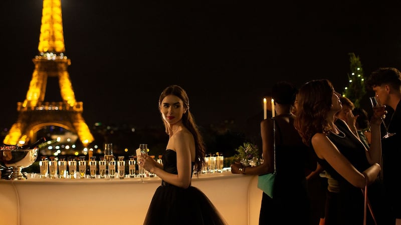 Lily Collins in Emily in Paris