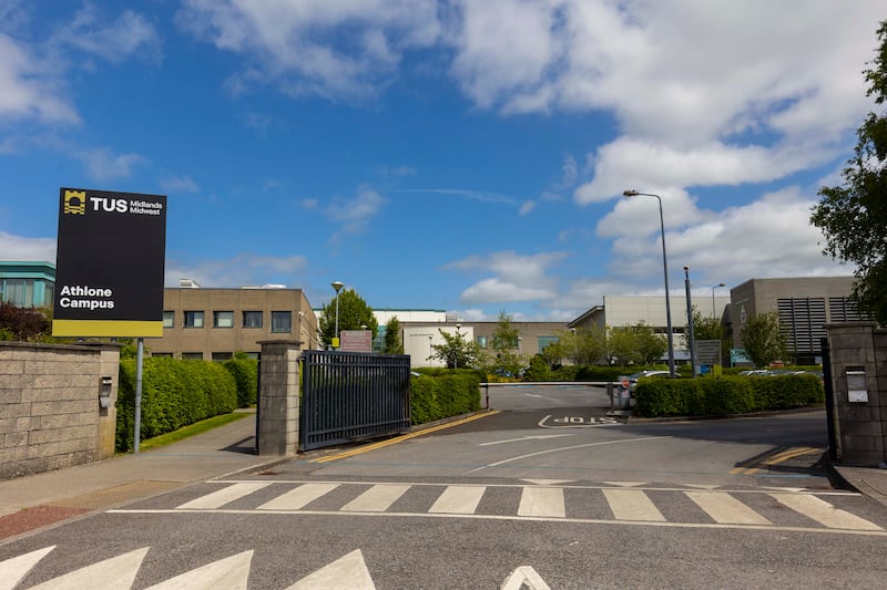 Technological University of the Shannon, Athlone, Co. Westmeath. 
