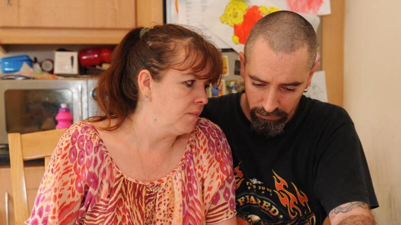 Claire and Martin O’Sullivan at home at Ashdale, Dun An Oir, Kanturk, Co Cork, yesterday. Photograph: Eamonn Keogh (MacMonagle, Killarney)