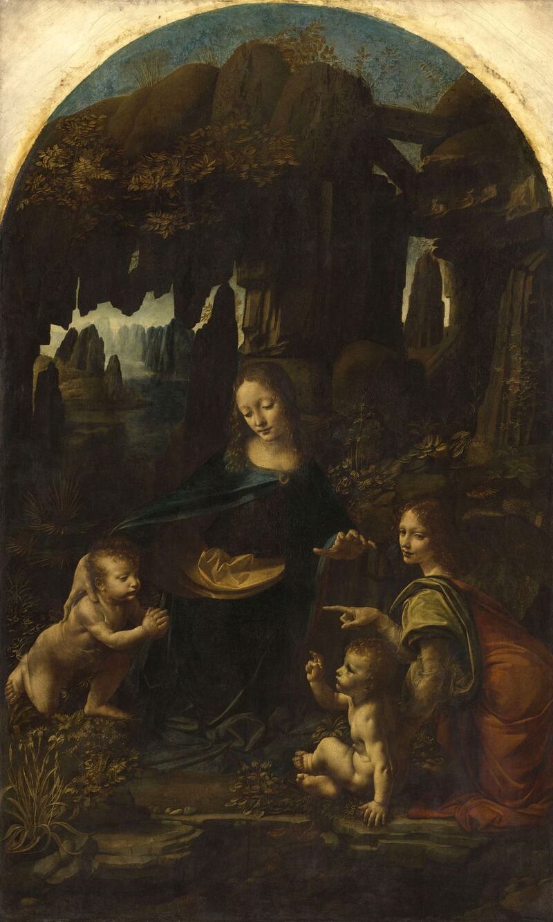 Leonardo: The Virgin of the Rocks. Photograph: Musée du Louvre