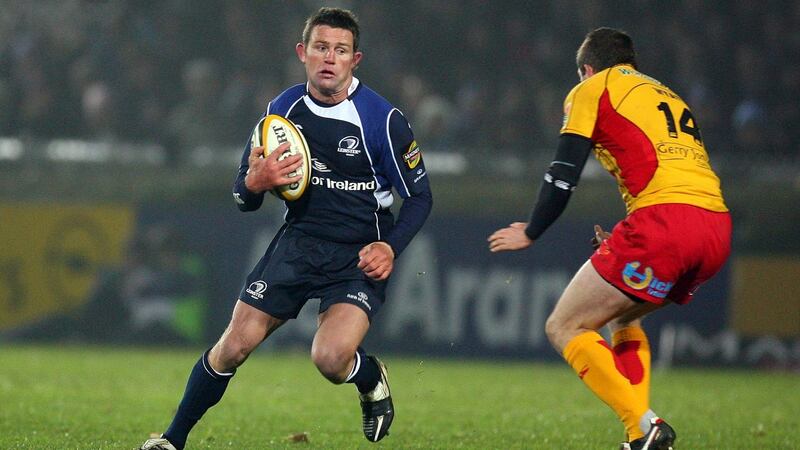 David Holwell carries against the Dragons in 2008. Photograph: Dan Sheridan/Inpho