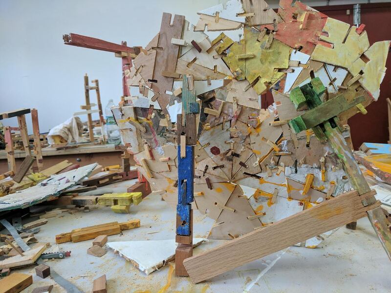 Helen O’Leary, Studio view