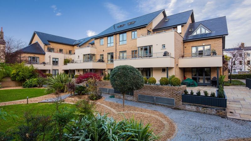 The 16-unit Embassy Court development in Ballsbridge was built to a design by McCrossan O’Rourke Manning that includes three penthouses.