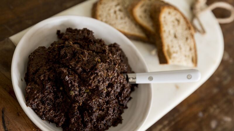 Tapenade: The addition of brandy is interesting but not vital.
