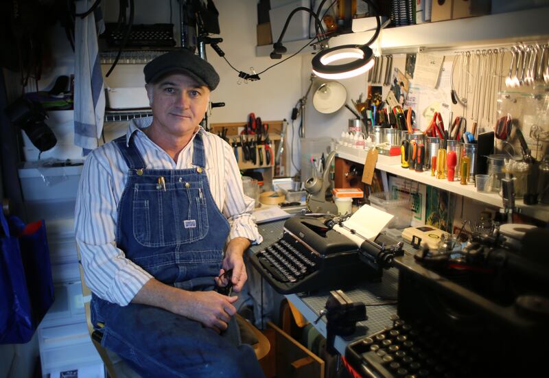 Leo Molloy: "It's not as financially rewarding as the other jobs, but I definitely get more job satisfaction." Photograph: Bryan O Brien/The Irish Times 
