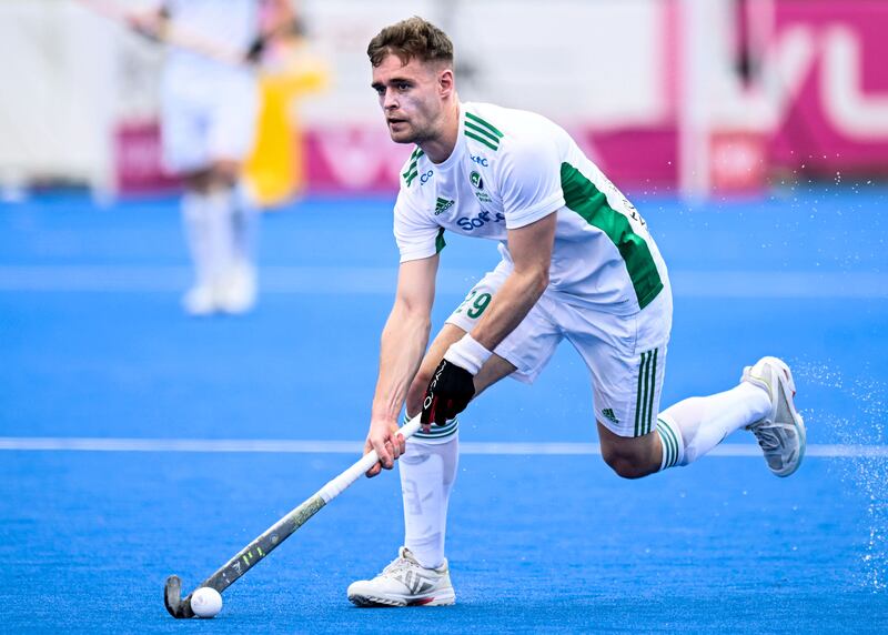 Lee Cole:: comes from a distinguished hockey family, his brother Stephen, father and uncle all represented Ireland. Photograph: Frank Uijlenbroek/Inpho 