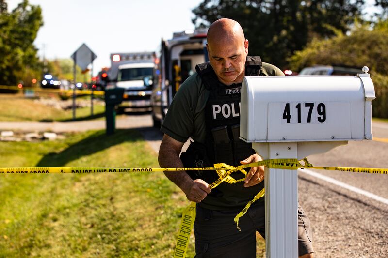 This was the latest of many shooting attacks on houses of worship in the US over the past 20 years. Photograph: Getty Images