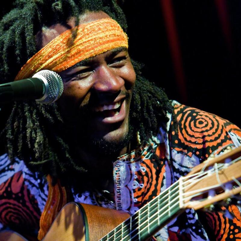 Congolese musician Niwel Tsumbu will be appearing at the Ballydehob Jazz Festival. Photograph: Stas Bernasinski