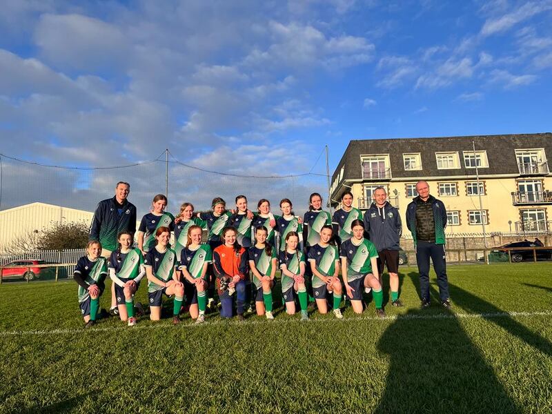 Granada under-14s with their three coaches, Dave Paul, Damien Mara and Phil Norton