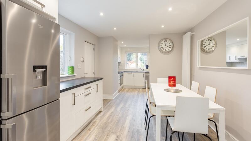 The new kitchen was installed earlier this year.