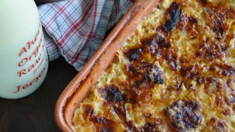Turnip gratin