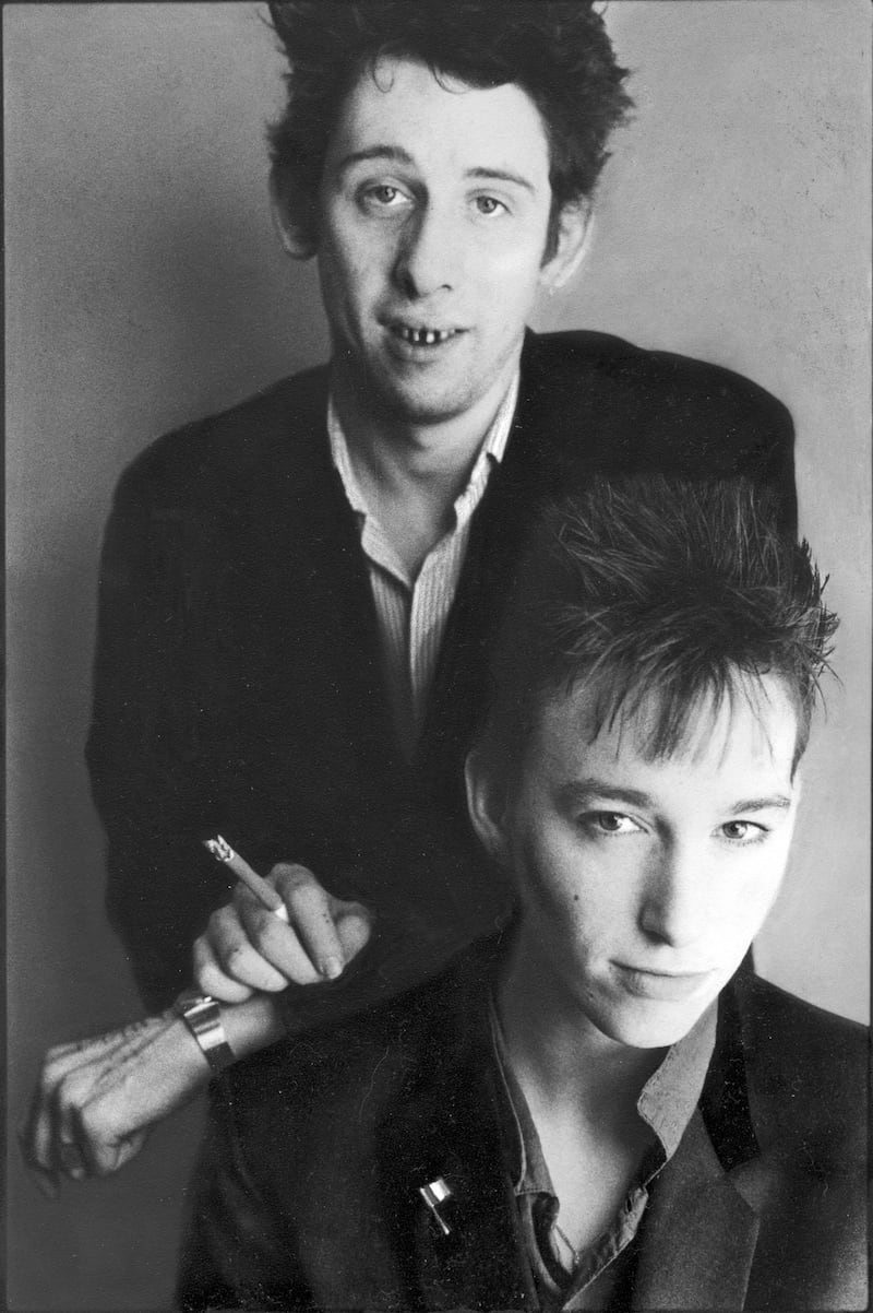 Shane MacGowan and Cáit O'Riordan of The Pogues. Photograph: Lisa Haun/Michael Ochs Archives/Getty