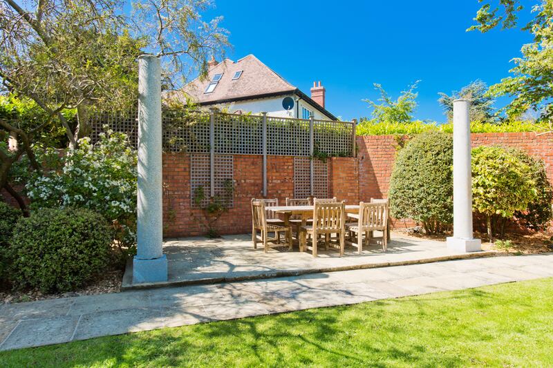 Outdoor seating area