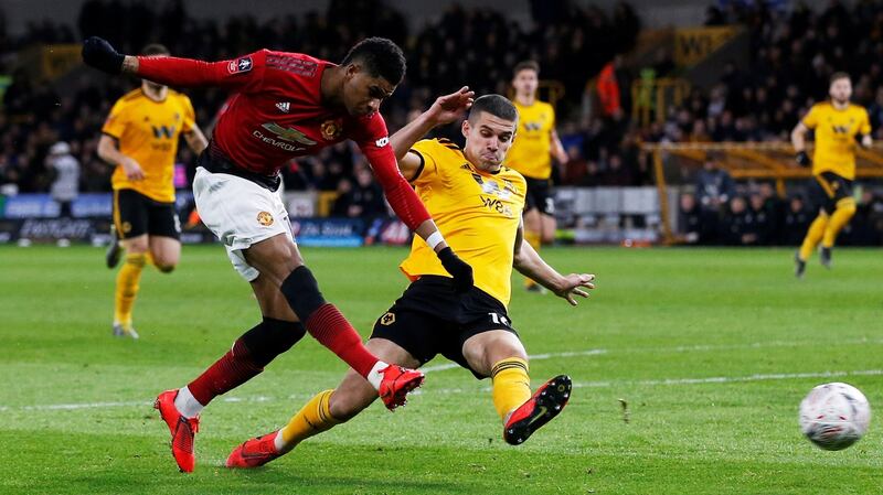 Marcus Rashford has shone since Ole Gunnar Solskjær took over as manager at Manchester United. Photograph:    Andrew Yates/Reuters