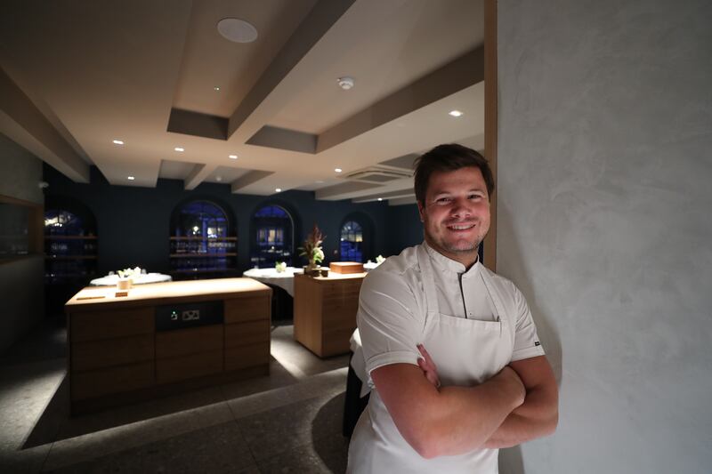 Jordan Bailey recently announced his resignation as head chef at two Michelin star restaurant Aimsir. Photograph: Nick Bradshaw 