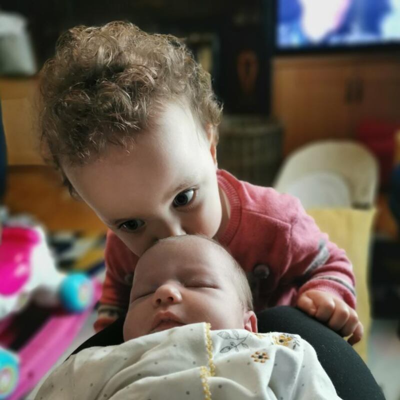 I gave her the job of kissing the baby better every time she cried – a role she undertook very seriously