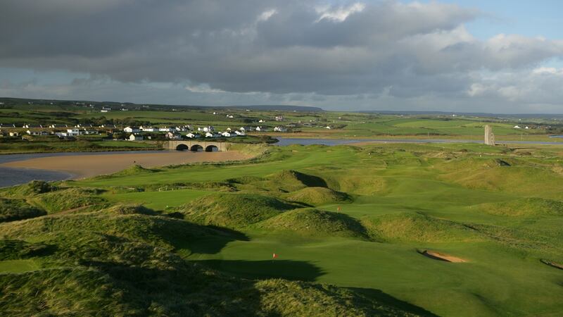 The Old Course at Lahinch Golf Club, Co Clare. Two-thirds of Vaughan Lodge’s guests are American golfers. File photograph: David Cannon/Getty Images