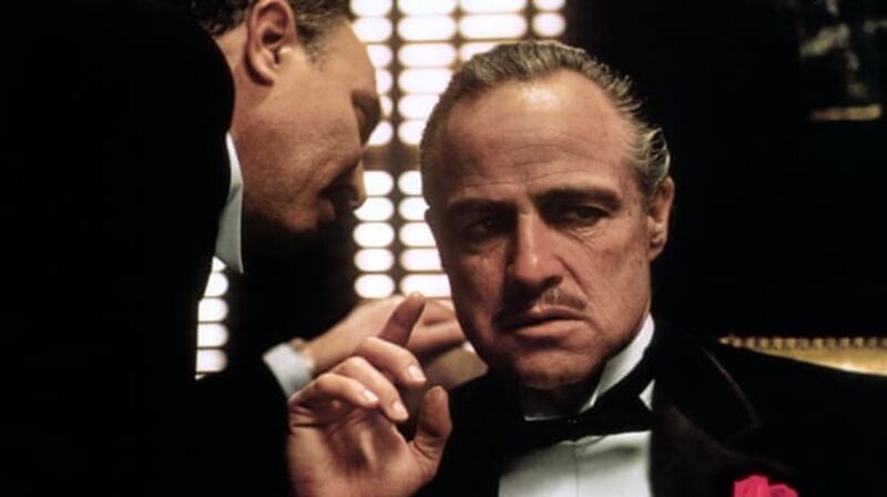 Marlon Brando as Don Vito Corleone in a scene from the movie The Godfather. File photograph: AP/Paramount pictures