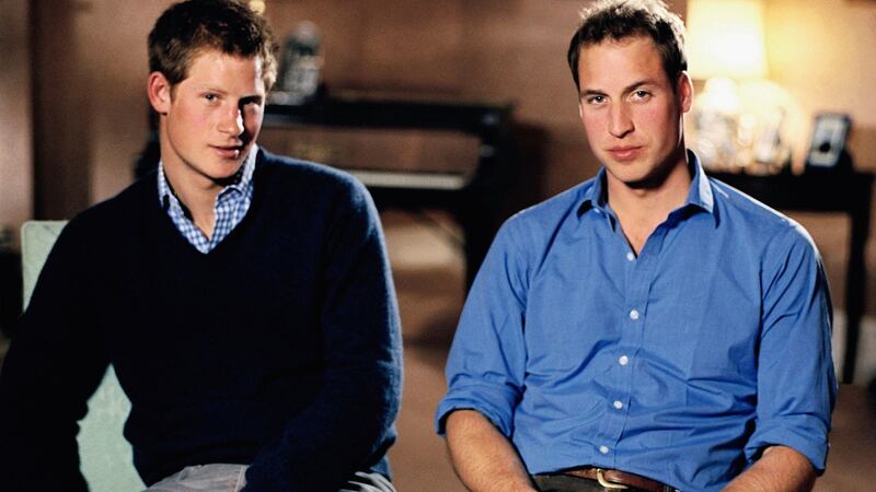 Prince William and Prince Harry in 2006: now reaching a more youthful audience and reinventing the concept of monarchy for the digital age. Photograph:   Tim Graham/Getty Images